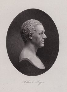 Albrecht Rengger, médico suizo y segundo Landammann de Suiza (grabado)