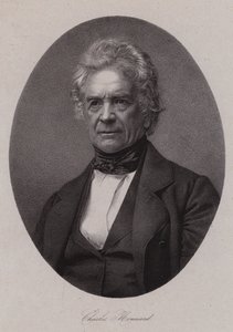 Charles Monnard, historiador suizo (grabado) de Swiss School