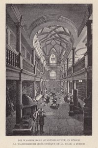 La Wasserkirche, Biblioteca de la Ciudad, en Zúrich de Swiss School