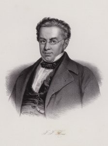 Johann Jakob Hess, jurista y político suizo (grabado)