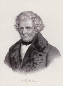 Johann Jakob Hottinger, historiador suizo (grabado) de Swiss School