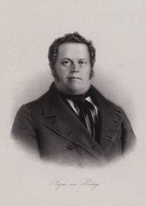 Nazar von Reding, político suizo (grabado) de Swiss School