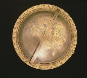 Reloj de orrery, con calendario zodiacal esmaltado y globo terráqueo, por Fr. Ducomun, dit Boudry, c.1800 de Swiss School