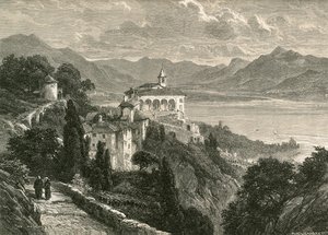 Iglesia de peregrinación de la Madonna Del Sasso, cerca de Locarno
