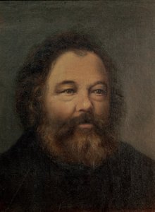 Retrato de Mikhail Aleksandrovitch Bakunin (1814-1876) c.1865