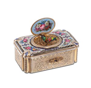 Caja de pájaro cantor, c.1880