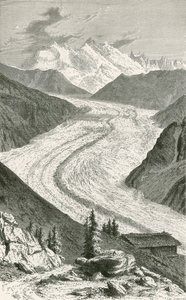 El glaciar Gorner y el Monte Rosa de Swiss School