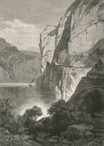 La nueva carretera de Axen-Bahía de Uri, Lago de Lucerna de Swiss School