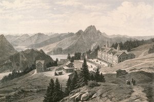 El Rigi-Kaltbad, mirando hacia el monte Pilatus de Swiss School