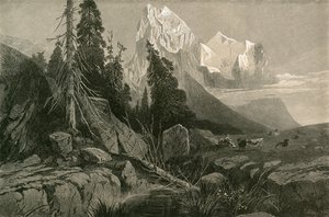 El Wellhorn y el Wetterhorn de Swiss School