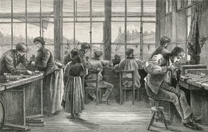 Taller de relojeros en La Chaux-de-Fonds de Swiss School