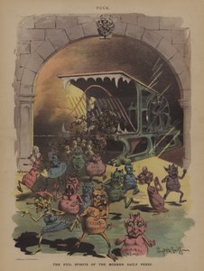 Los espíritus malignos de la prensa diaria moderna de Sydney B. Griffin