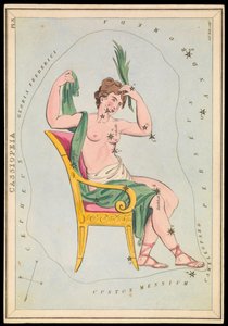 Casiopea, c.1825 (cartulina, papel, tejido ) de Sydney Hall
