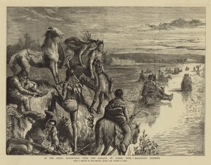 En el Gran Noroeste con el Marqués de Lorne, XVIII, Blackfoot Crossing de Sydney Prior Hall