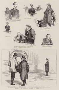 El Mayor Le Caron ocupa la corte de Sydney Prior Hall