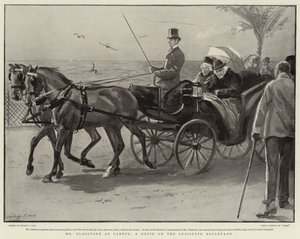 El Sr. Gladstone en Cannes, un paseo por el Boulevard de la Croisette de Sydney Prior Hall