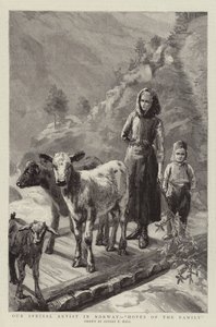 Nuestro artista especial en Noruega, esperanzas de la familia