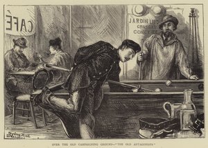 Sobre el antiguo campo de campaña, los viejos antagonistas de Sydney Prior Hall