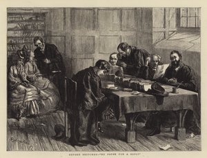 Bocetos de Oxford, hacemos una pausa para una respuesta