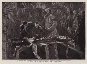 El funeral del príncipe Enrique de Battenberg de Sydney Prior Hall