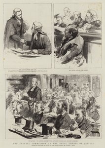 La Comisión Parnell en los Tribunales Reales de Justicia de Sydney Prior Hall
