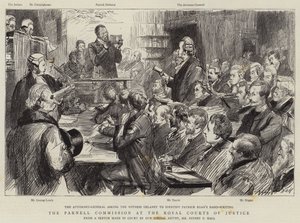 La Comisión Parnell en los Tribunales Reales de Justicia