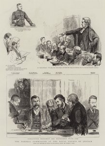 La Comisión Parnell en los Tribunales Reales de Justicia de Sydney Prior Hall