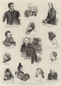 La Comisión Parnell en los Tribunales Reales de Justicia de Sydney Prior Hall
