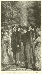 Ilustración para Tom Brown en Oxford por Thomas Hughes de Sydney Prior after Hall