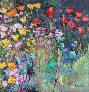 Flores de prado de verano, 2017