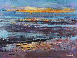 Sunrise Spectacular, 2021 (óleo sobre lienzo)