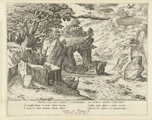 naufragio Paisajes alegóricos (título de serie) de Symon Novelanus (attributed to)