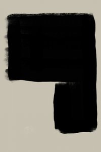Forma negra abstracta de THE MIUUS STUDIO
