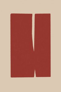 Formas rojas divididas de THE MIUUS STUDIO
