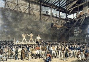 El Interior de la Cancha de Fives de T. (after) Blake