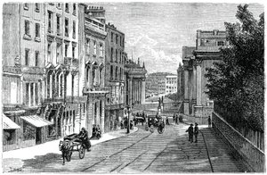 Grafton Street, Dublín, 1900 de T. Hart