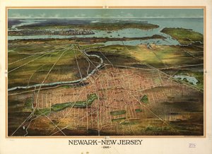 Newark-Nueva Jersey 1916.