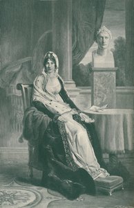 Marie-Laetitia Ramolino Bonaparte - Madre de Napoleón I, c1800-1804, 1896 de T. Johnson