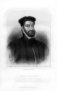 James Stewart, 1er Conde de Moray, Regente de Escocia de T. W. Knight