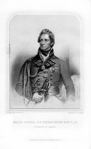 Sir Thomas Munro, soldado y estadista escocés, 1870 de T. W. Knight