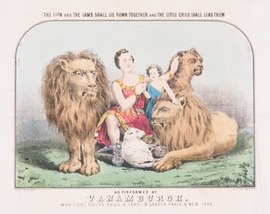 El león y el cordero se acostarán juntos y el niño pequeño los guiará de T. W. Strong