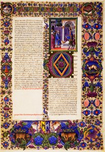 El segundo Libro de Crónicas, del Volumen I de la Biblia de Borso d