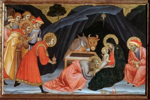 Adoración de los Magos - 1405 de Taddeo di Bartolo