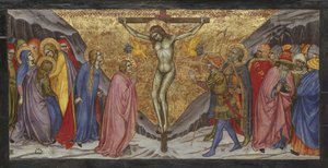 La crucifixión, 1401/04 de Taddeo di Bartolo