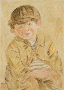 Niño con gorra de Tadeusz Makowski