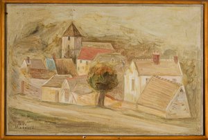 Pequeña ciudad de Tadeusz Makowski