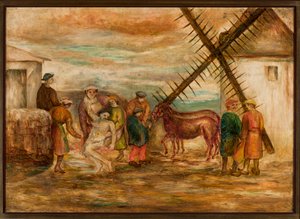 El buen samaritano de Tadeusz Makowski