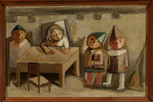 Habitación infantil de Tadeusz Makowski