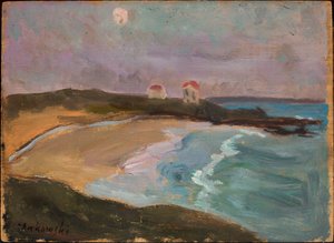 Costa marítima de Tadeusz Makowski