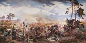 La batalla de Grunwald, 1910